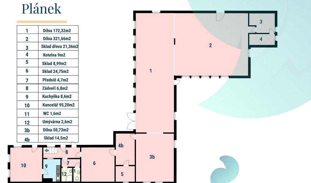 Prodej výrobních prostor 1 075 m², Babice – náhled fotky 25