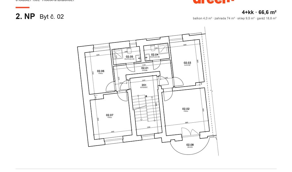 Prodej domu 200 m² s pozemkem 380 m², Praha – náhled fotky 49