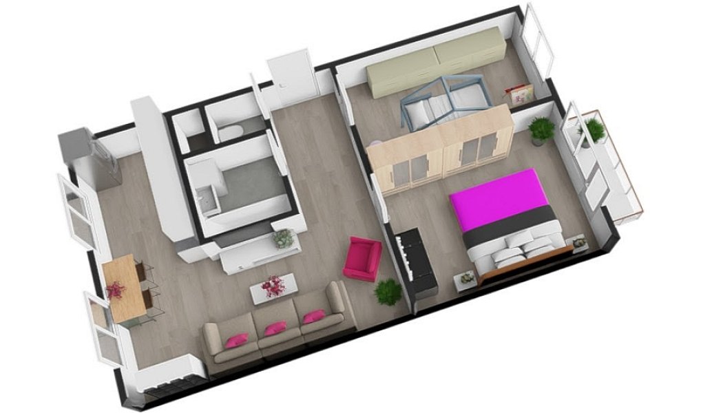 Pronájem bytu 3+kk 64 m², Ostrava – náhled fotky 5