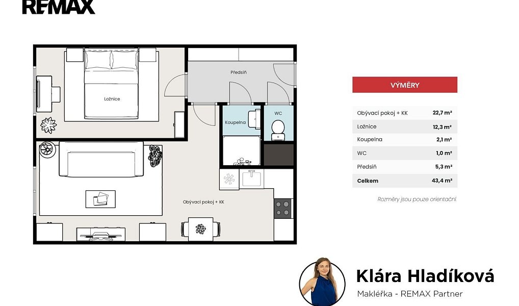 Prodej bytu 2+kk 44 m², Praha – náhled fotky 9