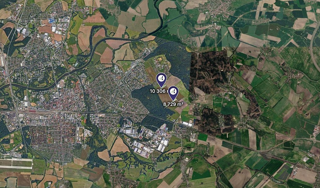 Prodej pole 9 518 m², Spojil – náhled fotky 3