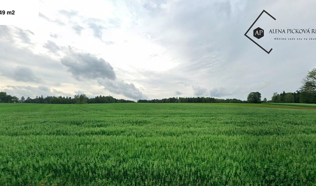 Prodej pole 9 749 m², Vítanov – náhled fotky 3