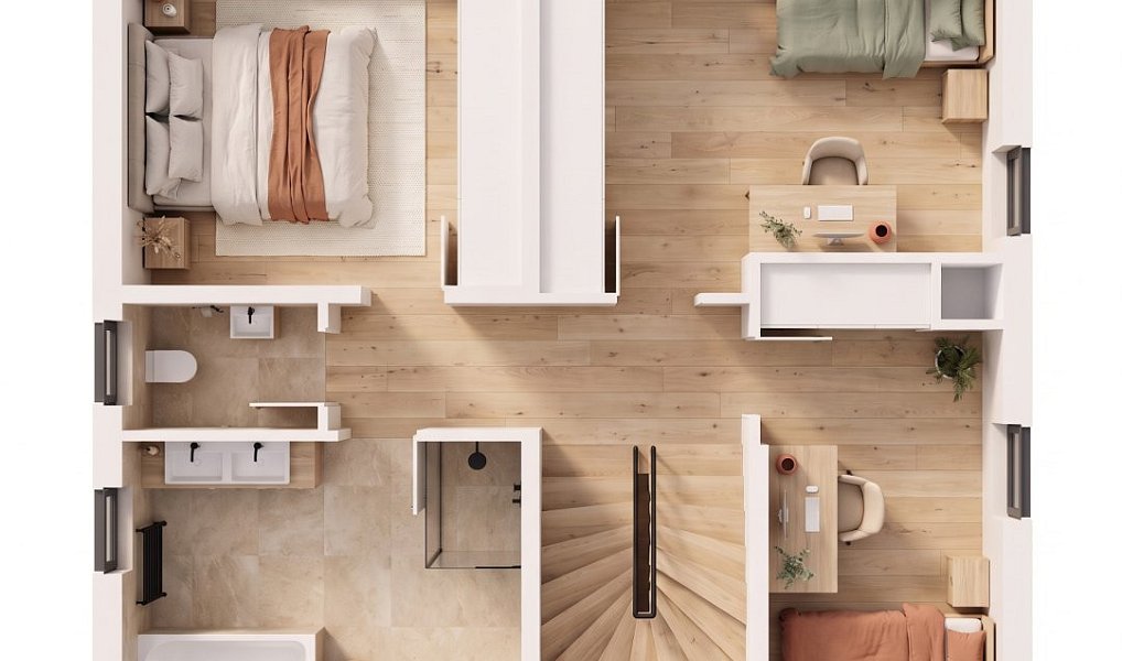 Prodej domu 112 m² s pozemkem 415 m², Všenice – náhled fotky 8