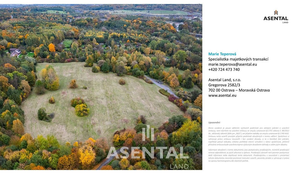Prodej stavebního pozemku 43 470 m², Orlová – náhled fotky 6