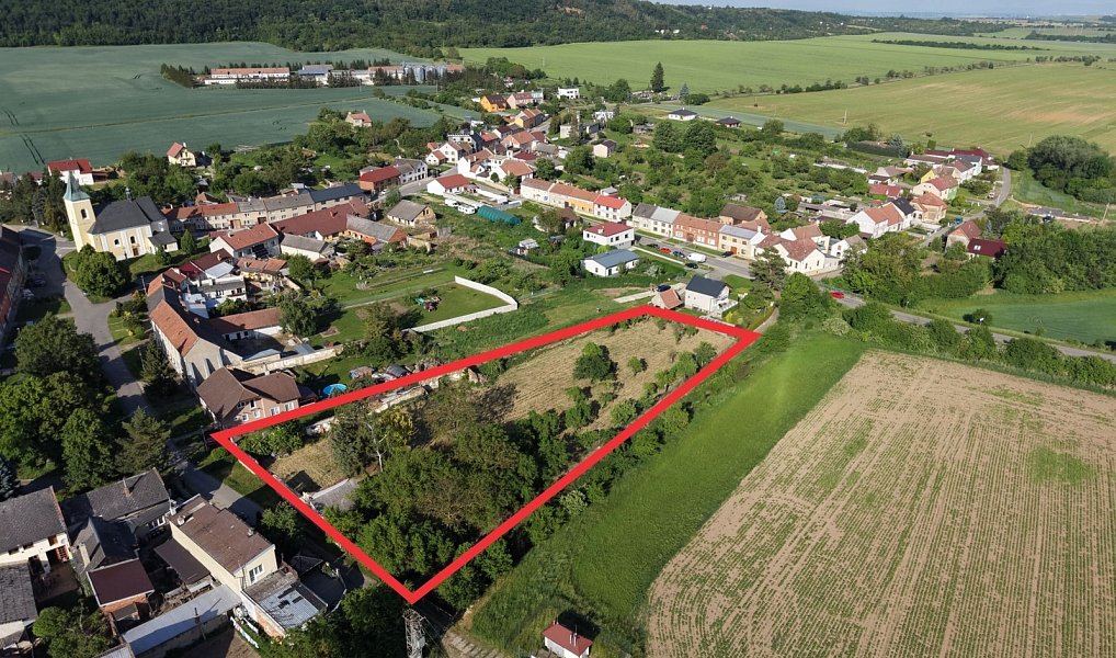 Prodej stavebního pozemku 3 849 m², Stařechovice – náhled fotky 2