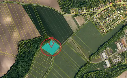 Prodej pole 1 466 m², Všechovice - Bučovice