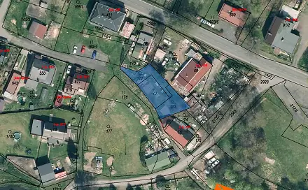 Prodej stavebního pozemku 478 m², Velký Šenov, okres Děčín