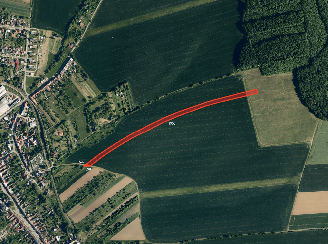 Prodej pole 17 627 m²