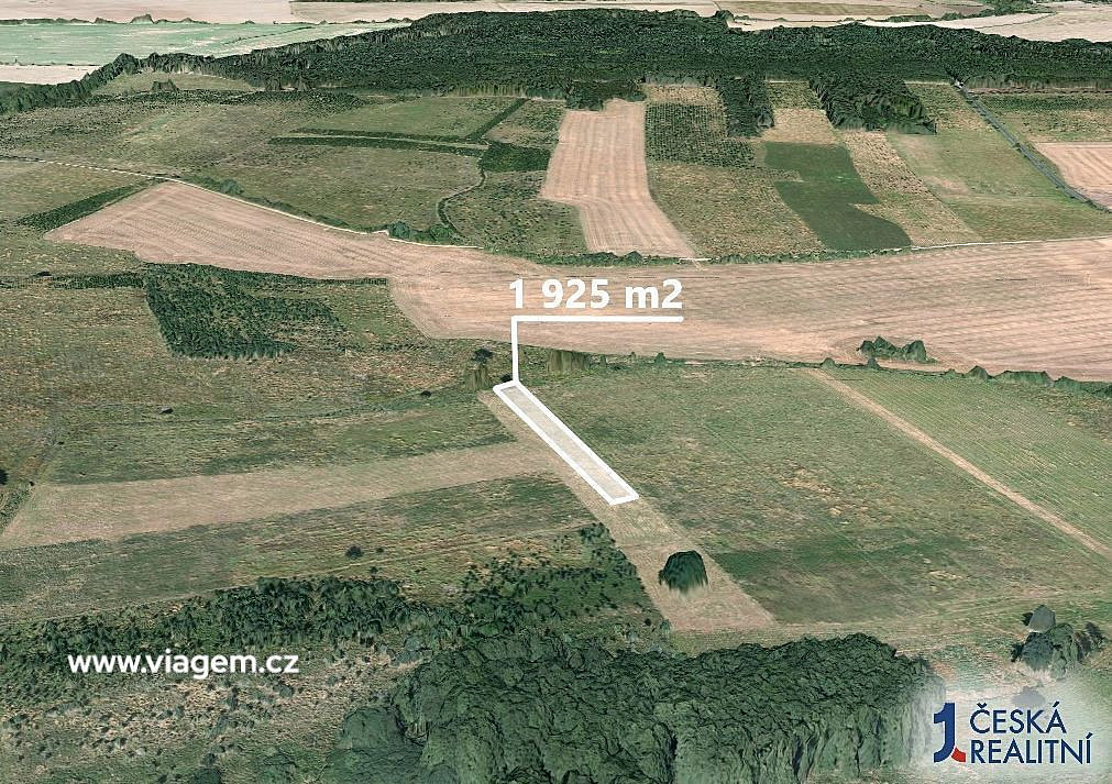 Prodej pole 1 347 m² – fotografie 2