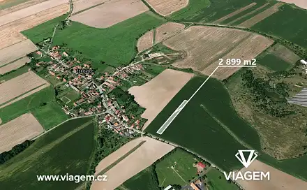 Prodej stavebního pozemku 2 899 m², Přeštice, okres Plzeň-Jih