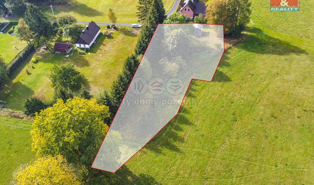 Prodej stavebního pozemku 1 294 m², Hranice – náhled fotky 7