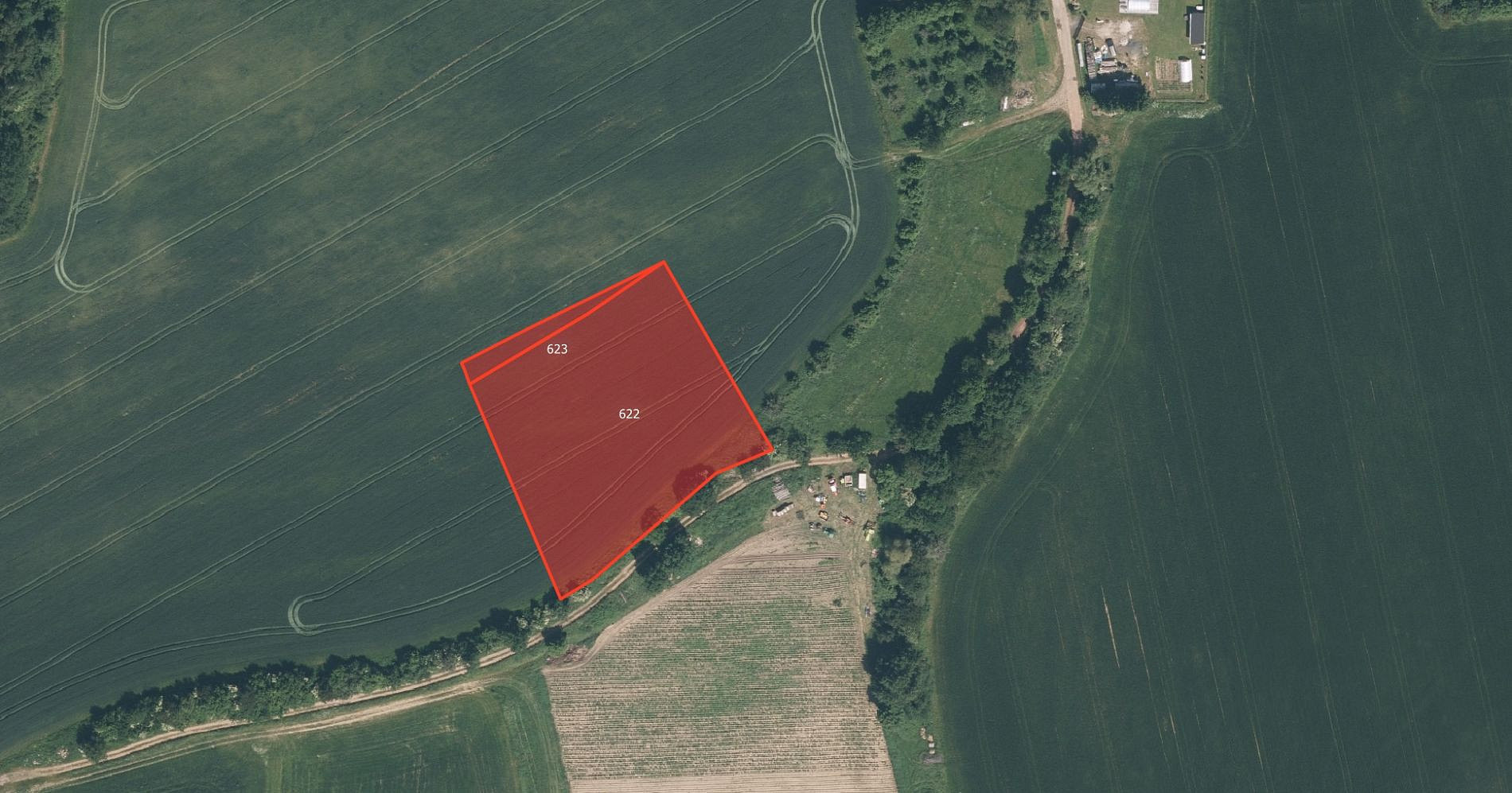 Prodej pole 45 206 m²
