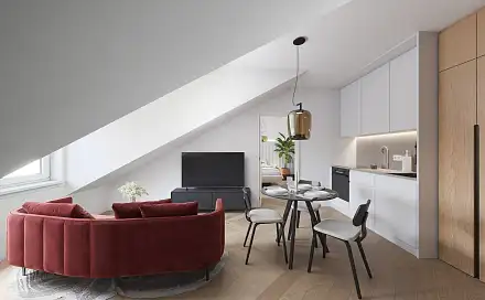 Prodej bytu 2+kk 61 m²