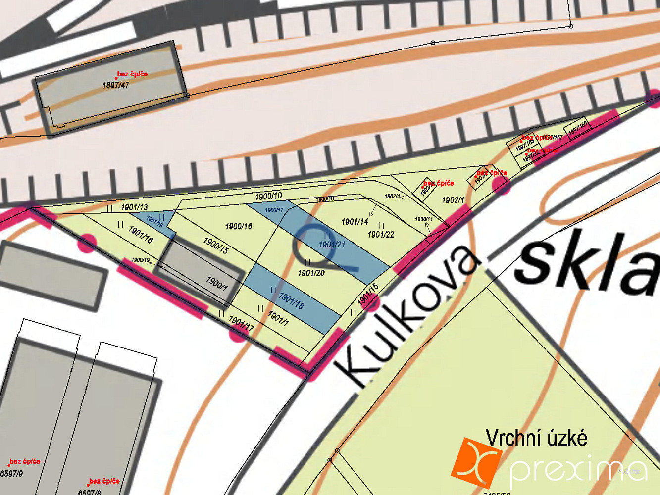 Prodej komerčního pozemku 219 m² – fotografie 3