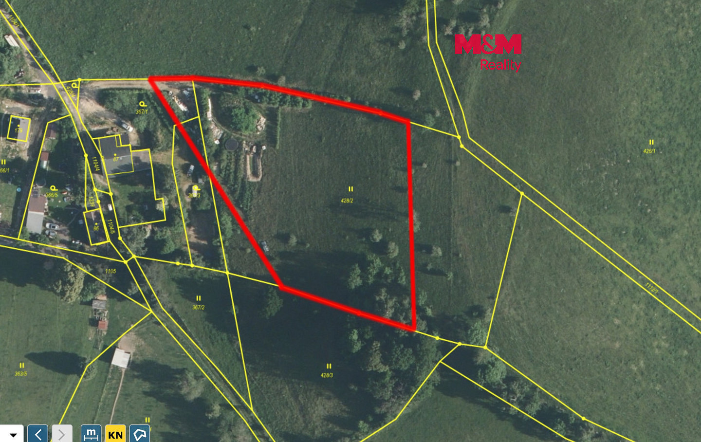 Prodej stavebního pozemku 5 870 m²