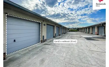 Prodej garáže 20 m2 Zábřeh, U Dráhy, Zábřeh, okres Šumperk