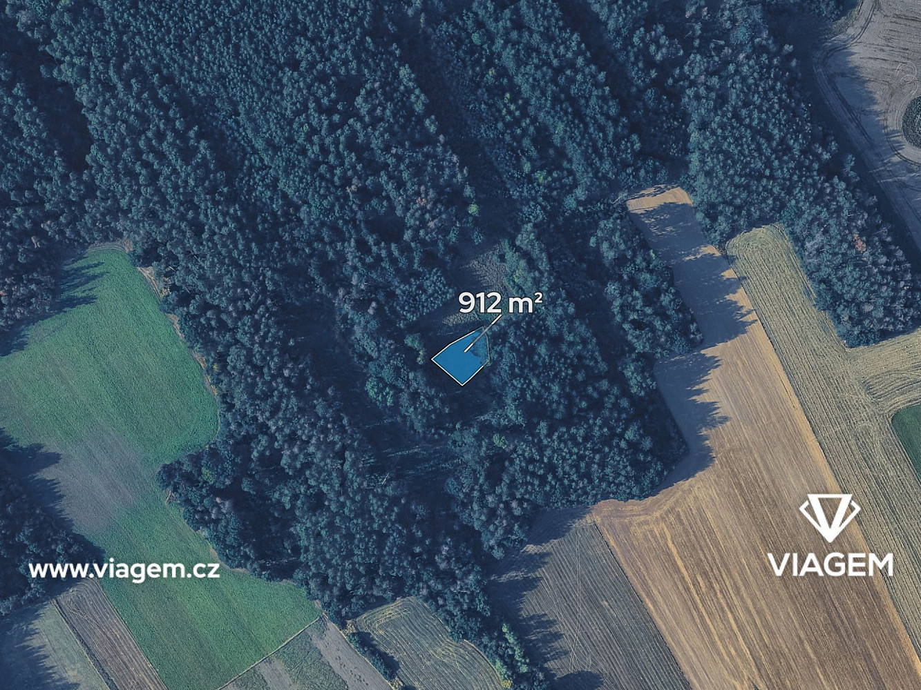Prodej pole 912 m² — photo 2