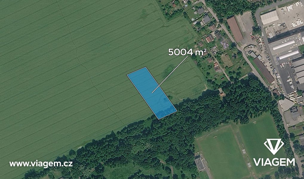 Prodej pole 2 502 m², Karviná – náhled fotky 2