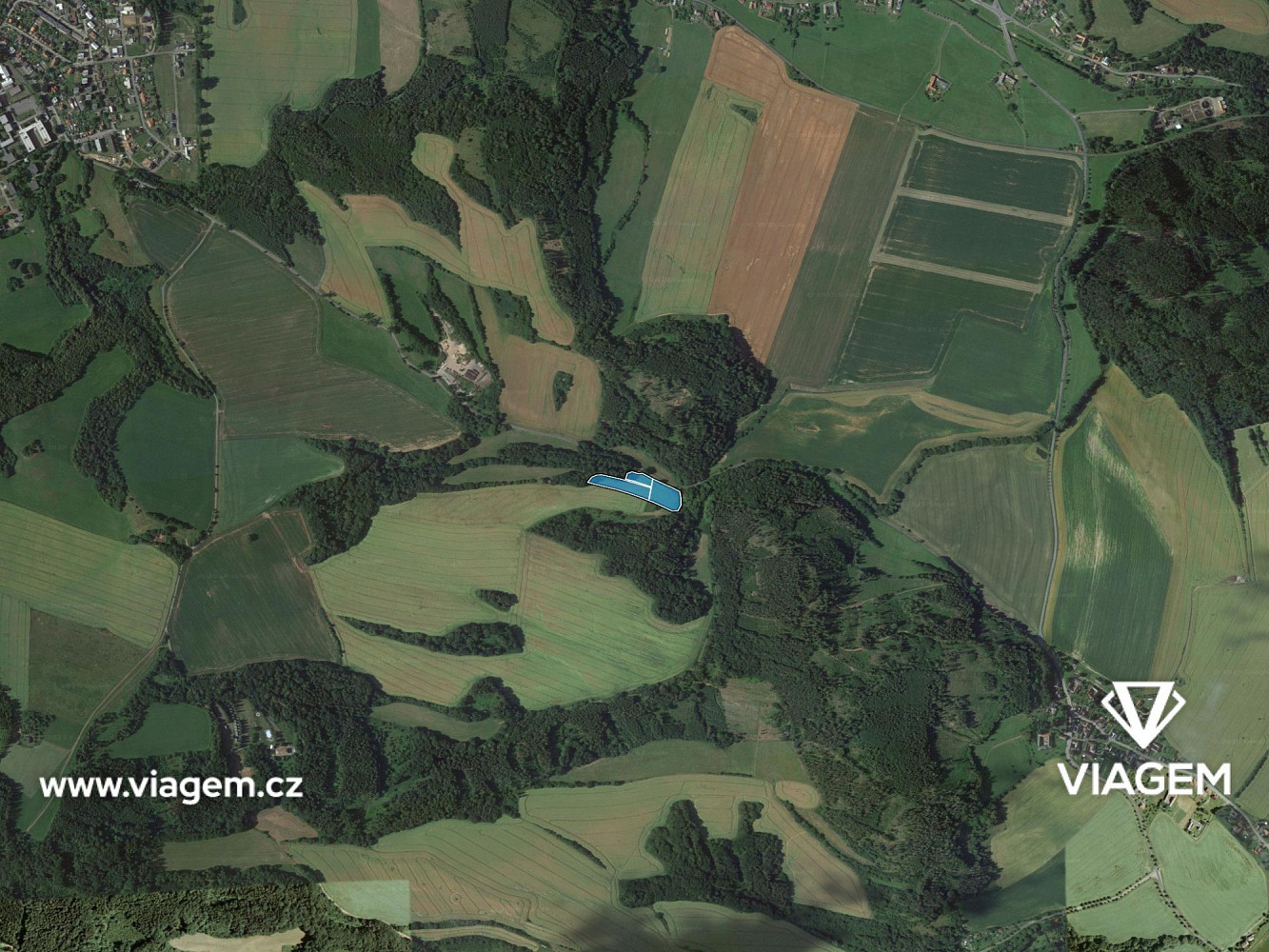 Pole 12 012 m², Podíl 50 % o výměře 6 006 m² – pohled 3