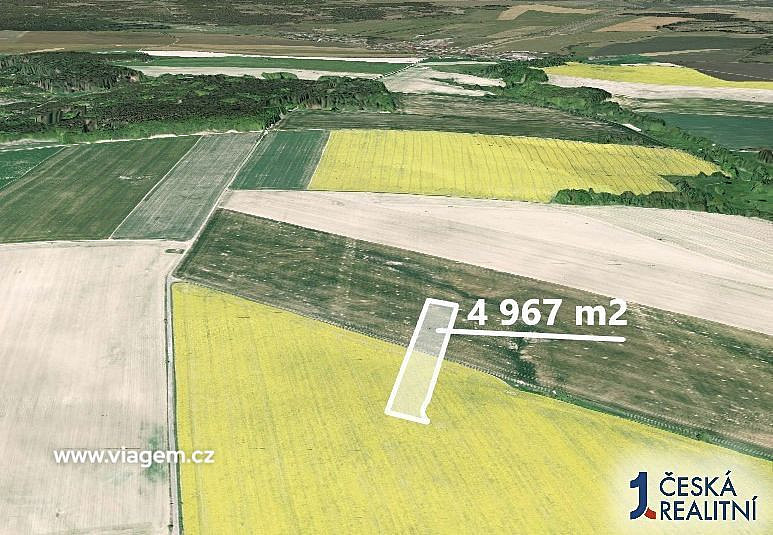 Prodej pole 1 655 m² – fotografie 2