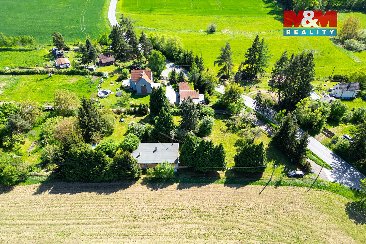 Prodej stavebního pozemku 2 907 m² – pohled 5
