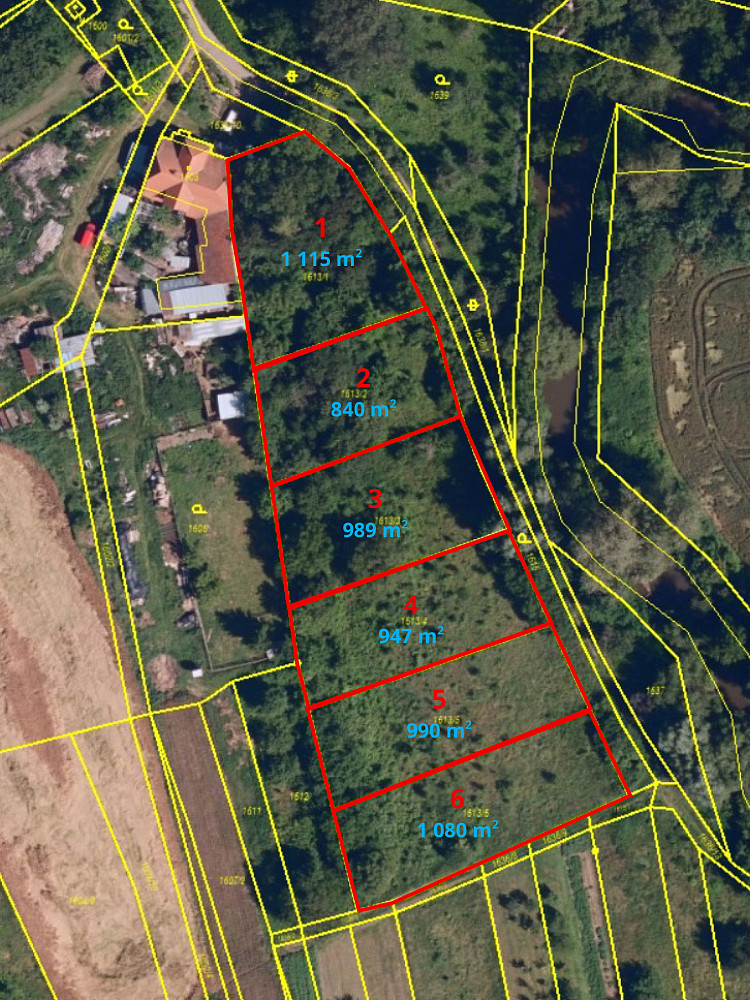 Prodej zahrady 4 845 m²