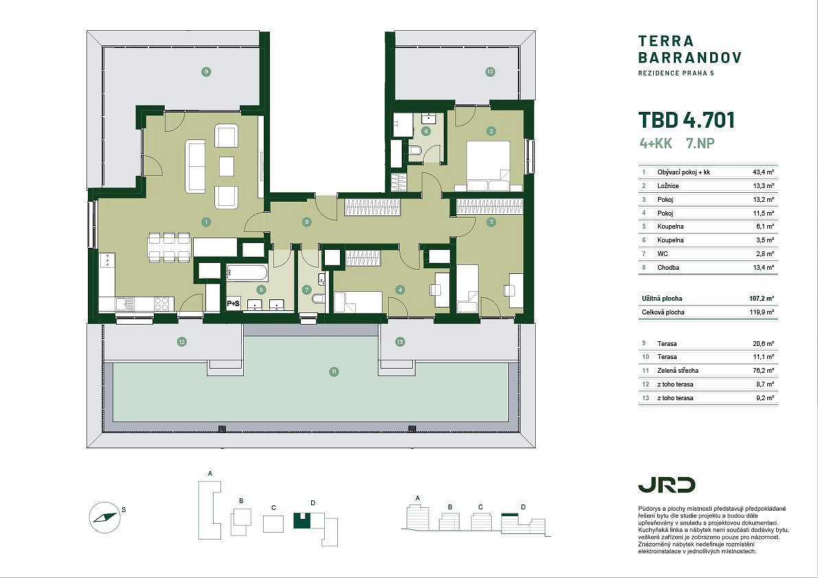 Prodej bytu 4+kk 120 m² – fotografie 2