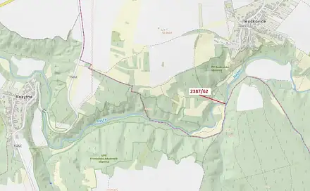 Dražba pozemku 88 m², Moravský Krumlov