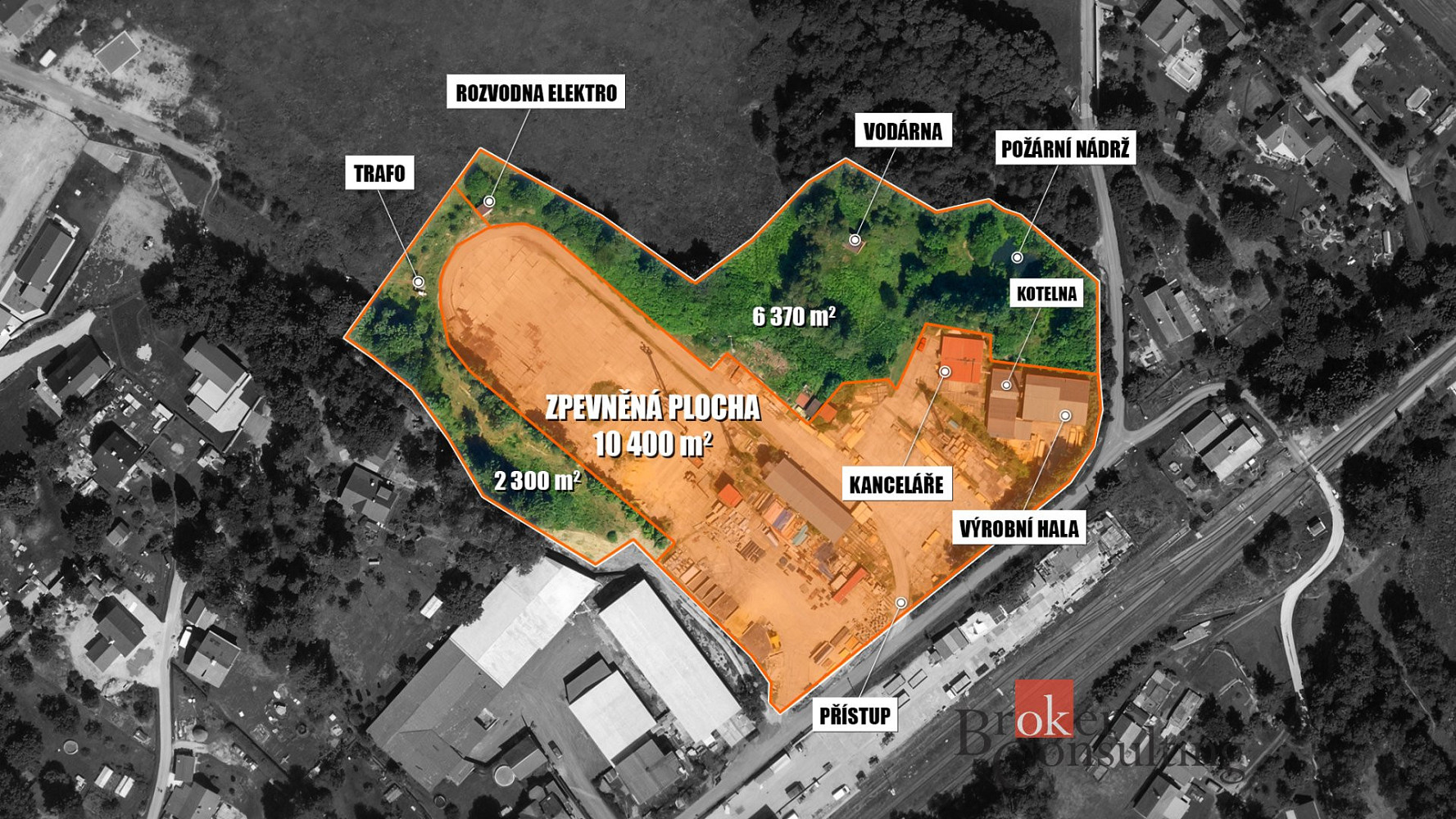 Prodej komerčního pozemku 20 448 m² – fotografie 2