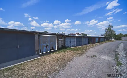Prodej garáže na vlastním pozemku Pardubice, Rosice, Pardubice - Rosice