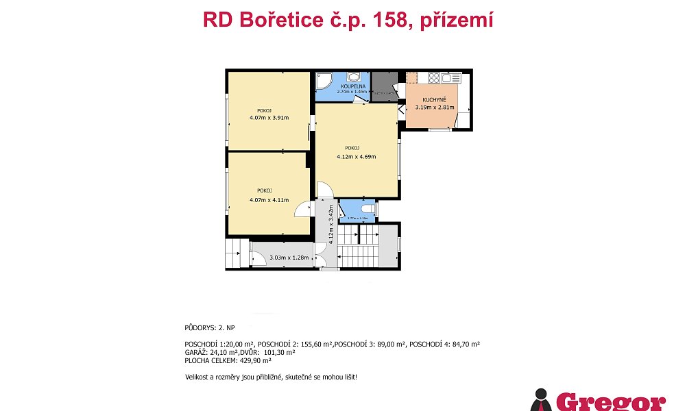Prodej domu 139 m² s pozemkem 689 m², Bořetice – náhled fotky 8