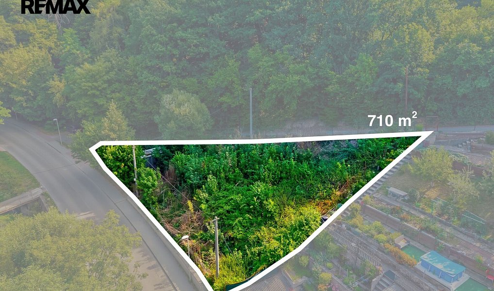 Prodej stavebního pozemku 710 m², Jílové u Prahy – náhled fotky 3