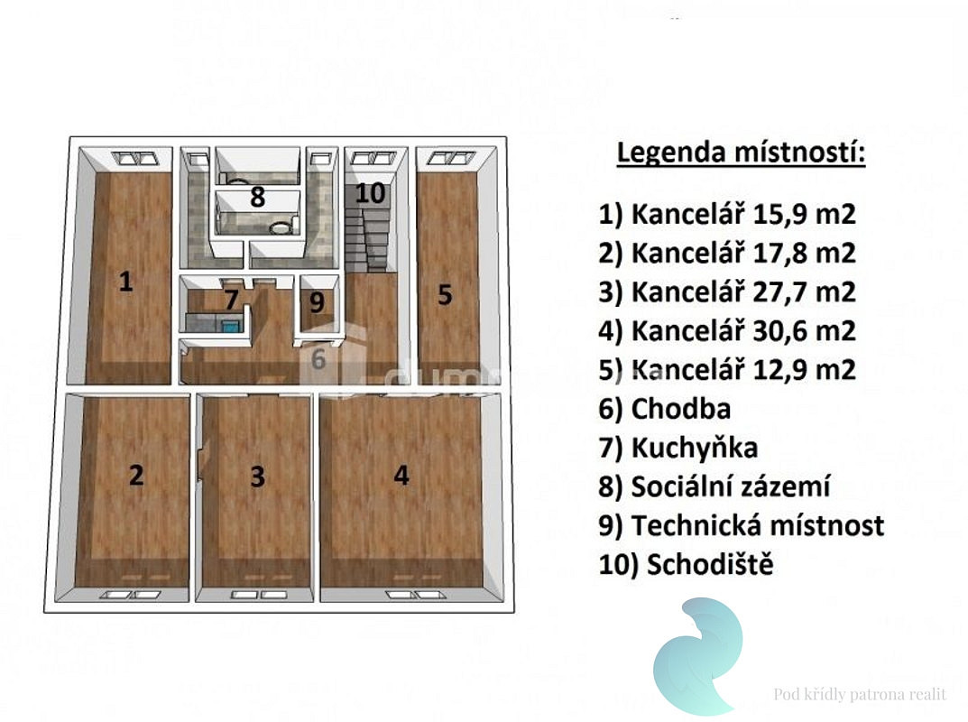 Pronájem kanceláře 130 m² — photo 4
