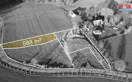 Prodej stavebního pozemku 588 m², Sedliště, okres Frýdek-Místek