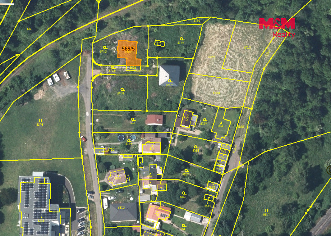 Prodej stavebního pozemku 861 m² – fotografie 3
