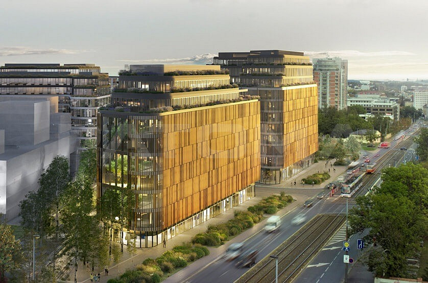 Pronájem kanceláře 1 244 m²
