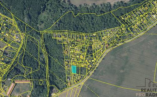 Prodej pozemku 585 m², Chbany, okres Chomutov