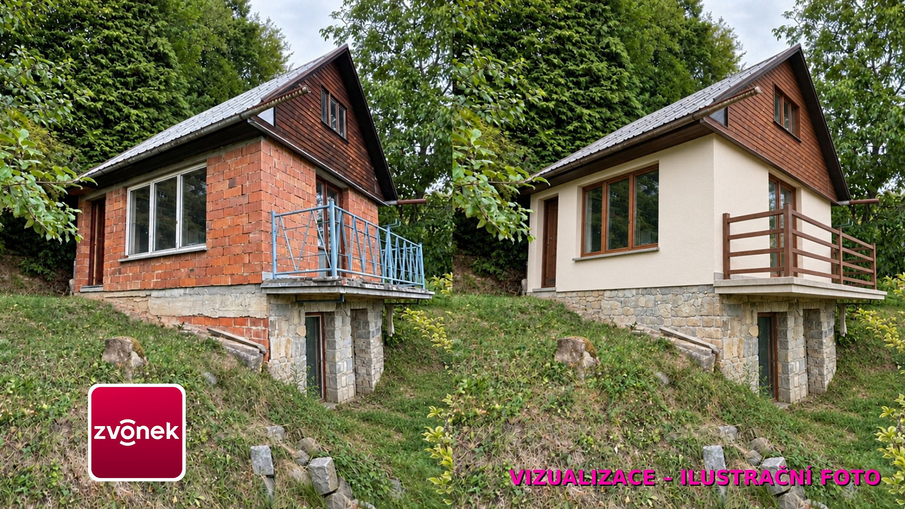 Prodej domu 50 m² s pozemkem 1 091 m²