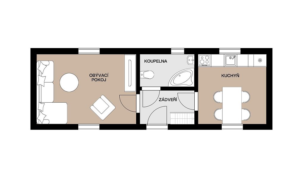 Prodej domu 78 m² s pozemkem 655 m², Kopidlno – náhled fotky 16