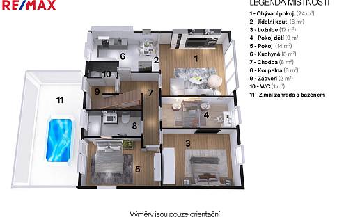 Prodej domu 180 m² s pozemkem 967 m², Družstevní, Jevany, okres Praha-východ