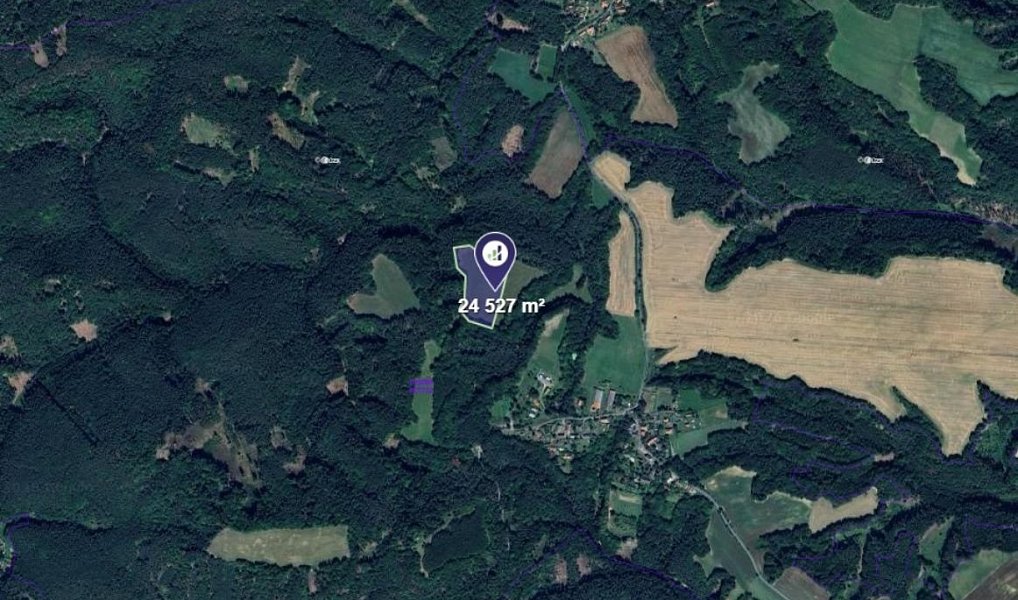Prodej pole 24 527 m², Dobřeň – náhled fotky 2