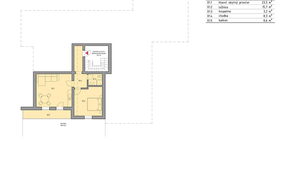 Prodej bytu 2+kk 51 m², Německo – náhled fotky 4