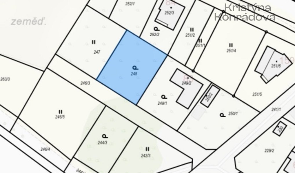 Prodej stavebního pozemku 681 m², Mladá Boleslav – náhled fotky 2