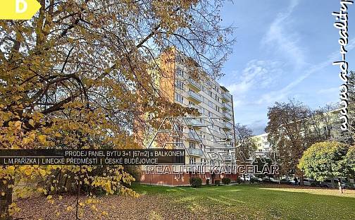 Prodej bytu 3+1 62 m², L. M. Pařízka, České Budějovice - České Budějovice 7