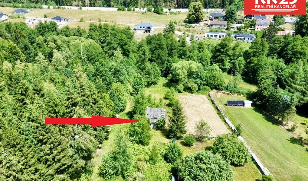 Prodej zahrady 1 072 m², Valy – náhled fotky 2