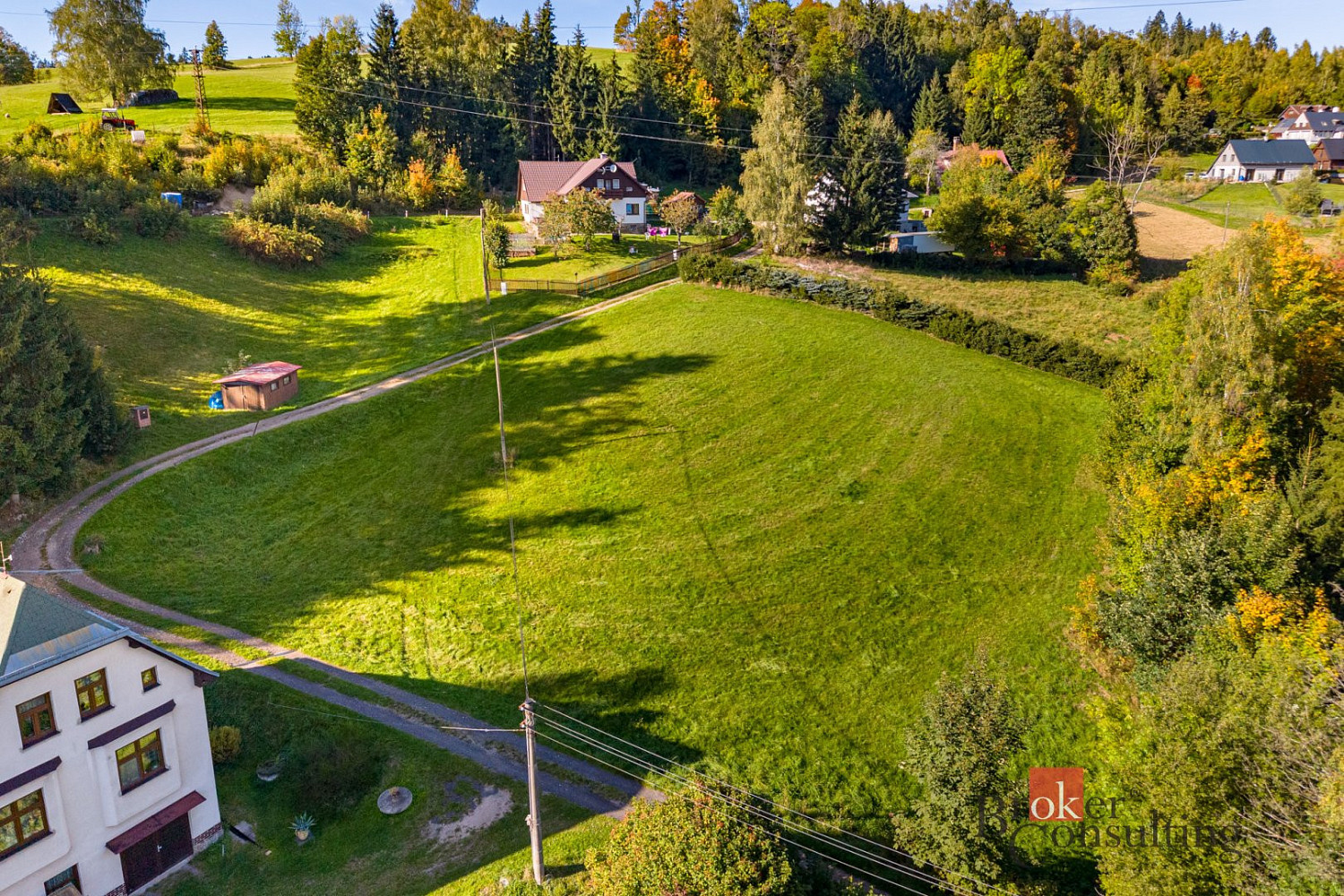 Prodej stavebního pozemku 3 593 m² – fotografie 5