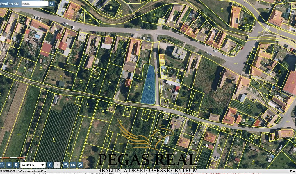 Prodej stavebního pozemku 684 m², Šatov – náhled fotky 2