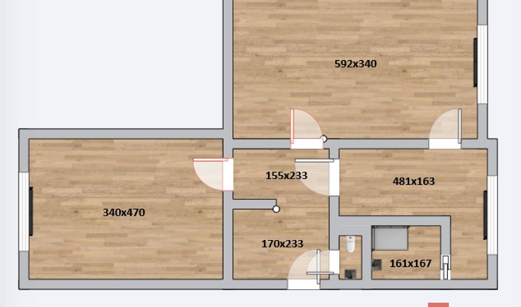 Pronájem bytu 2+1 66 m², Plzeň – náhled fotky 14