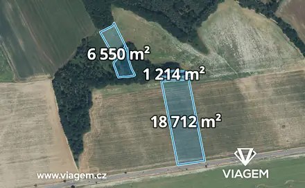 Prodej pole 2 206 m², Horšovský Týn, okres Domažlice