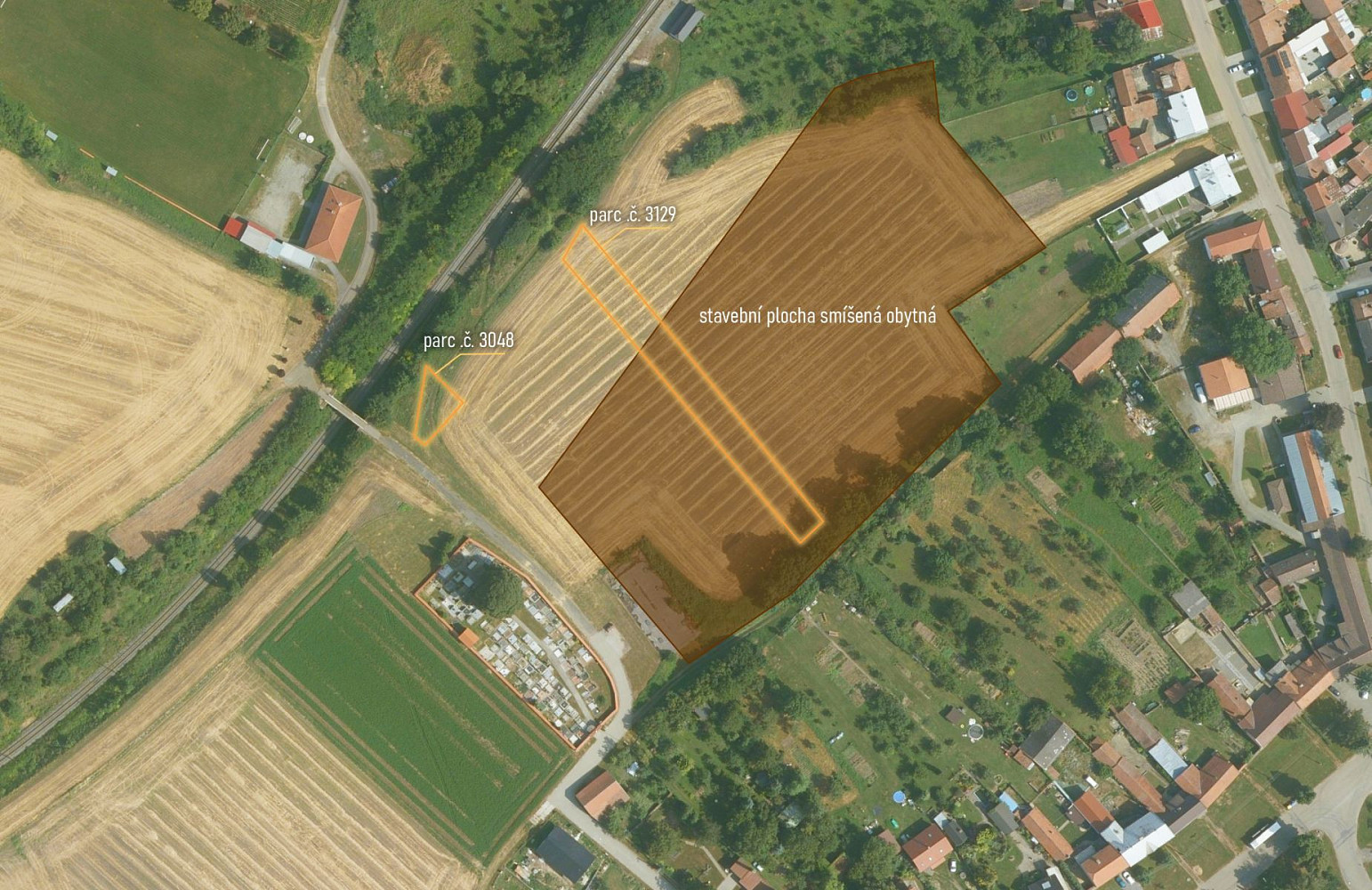 Prodej stavebního pozemku 757 m²